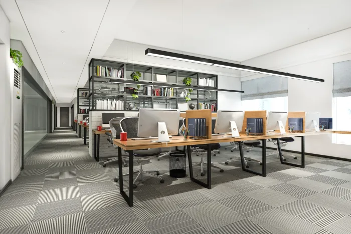 Workstations at the Southeast Antimony office